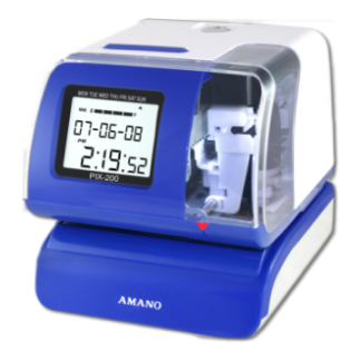 AMANO PIX-200 TIME CLOCK